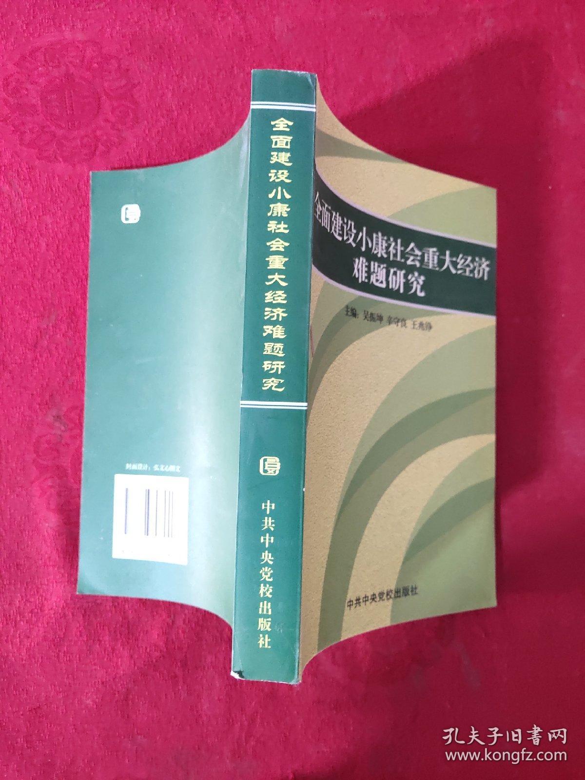 全员建设小康社会重大经济难题研究