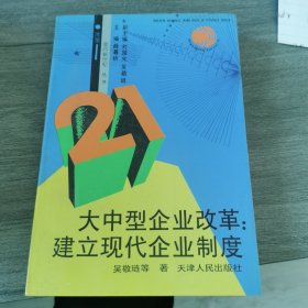 大中型企业改革:建立现代化企业制度