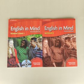 English in Mind Student's Book 1 +Workbook 1（2本合售）