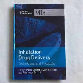 现货 Inhalation Drug Delivery: Techniques and Products    吸入给药：技术和产品  英文原版 精装库存书