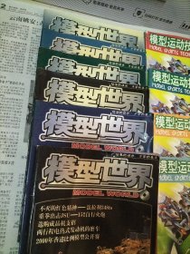 模型运动技术(季刊)2000年第1~4期全+2001年第1~4期全、模型世界(双月刊)2001年第1~6期全【以上14本合售】