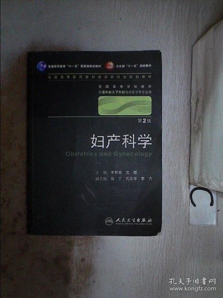 妇产科学 丰有吉/2版/八年制/配光盘十一五规划/供8年制及7年制临床医学等专业用