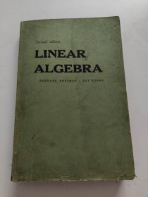 LINEAR ALGEBRA 书下有水渍！