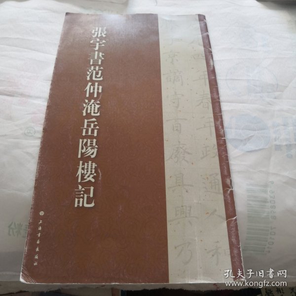 张宇书历代名篇字帖·张宇书范仲淹岳阳楼记