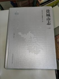 盐城市志上中下册1983～2005(上册已拆封，中下塑封开裂 )精装