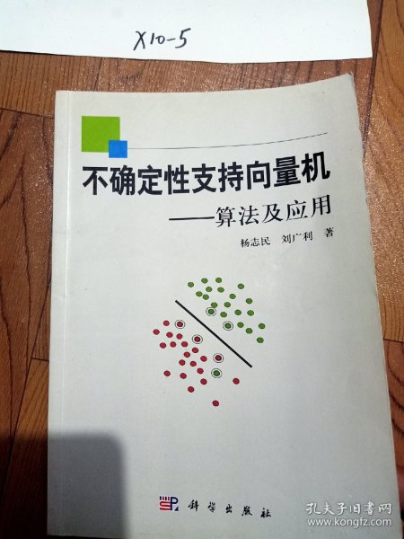 不确定性支持向量机：算法及应用