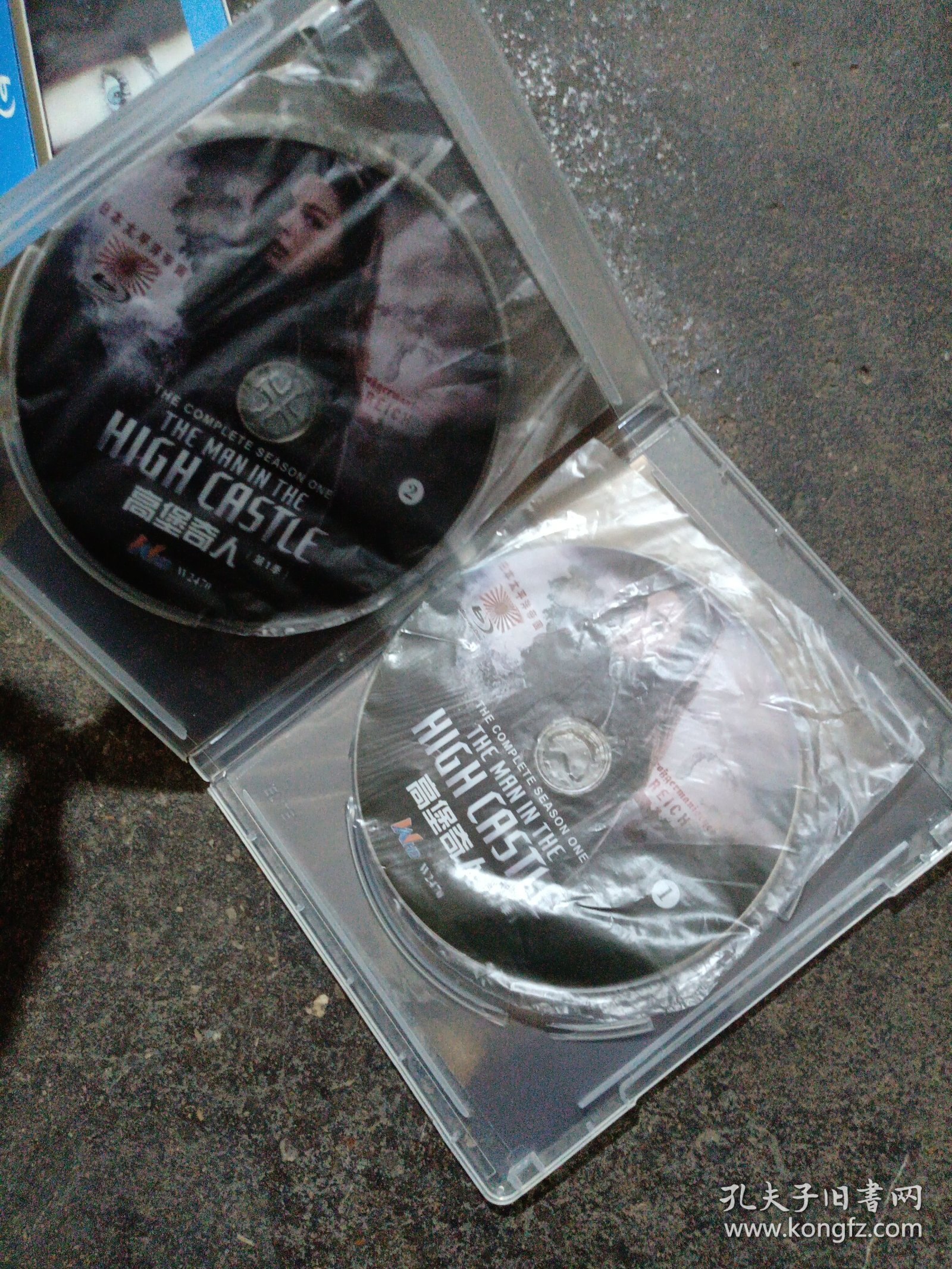 高堡奇人 碟片， 1~2季，2盒4碟装