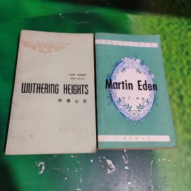 英美现代文学注释丛书：马丁伊登、呼啸山庄（2本合售）英文版