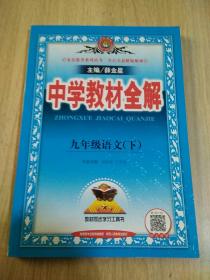 中学教材全解 九年级语文下 人教版 2017春