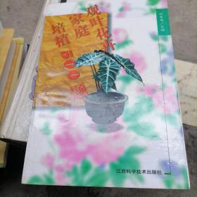 观叶花卉家庭培植500题