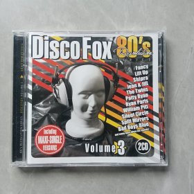 80年代的士高舞曲CD《disco fox专辑2CD唱片》德国原版 成色95新