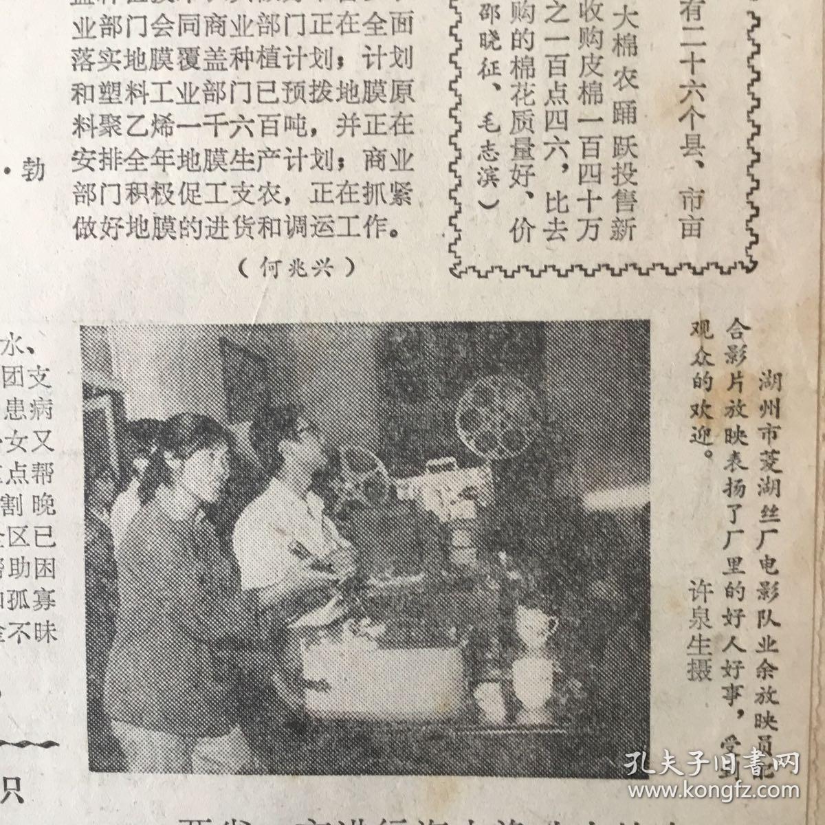 生日老报纸：1982年11月14日浙江日报