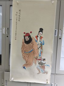 汪育杰国画工笔画 汪长庆先生之子汪育杰，师从王凤年，刘笑非四尺整纸