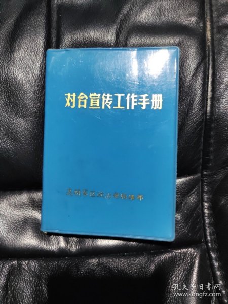 对台宣传工作手册,没有写过