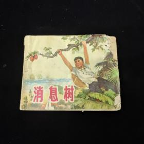 早期好品连环画－-48开70年一版一印~《消息树》