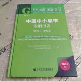 中小城市绿皮书：中国中小城市发展报告（2020-2021）