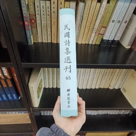 民国诗集选刊 第65册 （全新 仅拆封）
收：
楚望阁诗集
石巢诗集