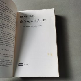 德语小说 Gefangen in Afrika: Roman nach einer wahren Geschichte