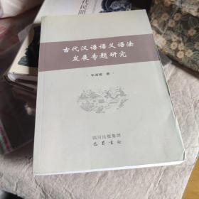 古代汉语语义语法发展专题研究9787807521983