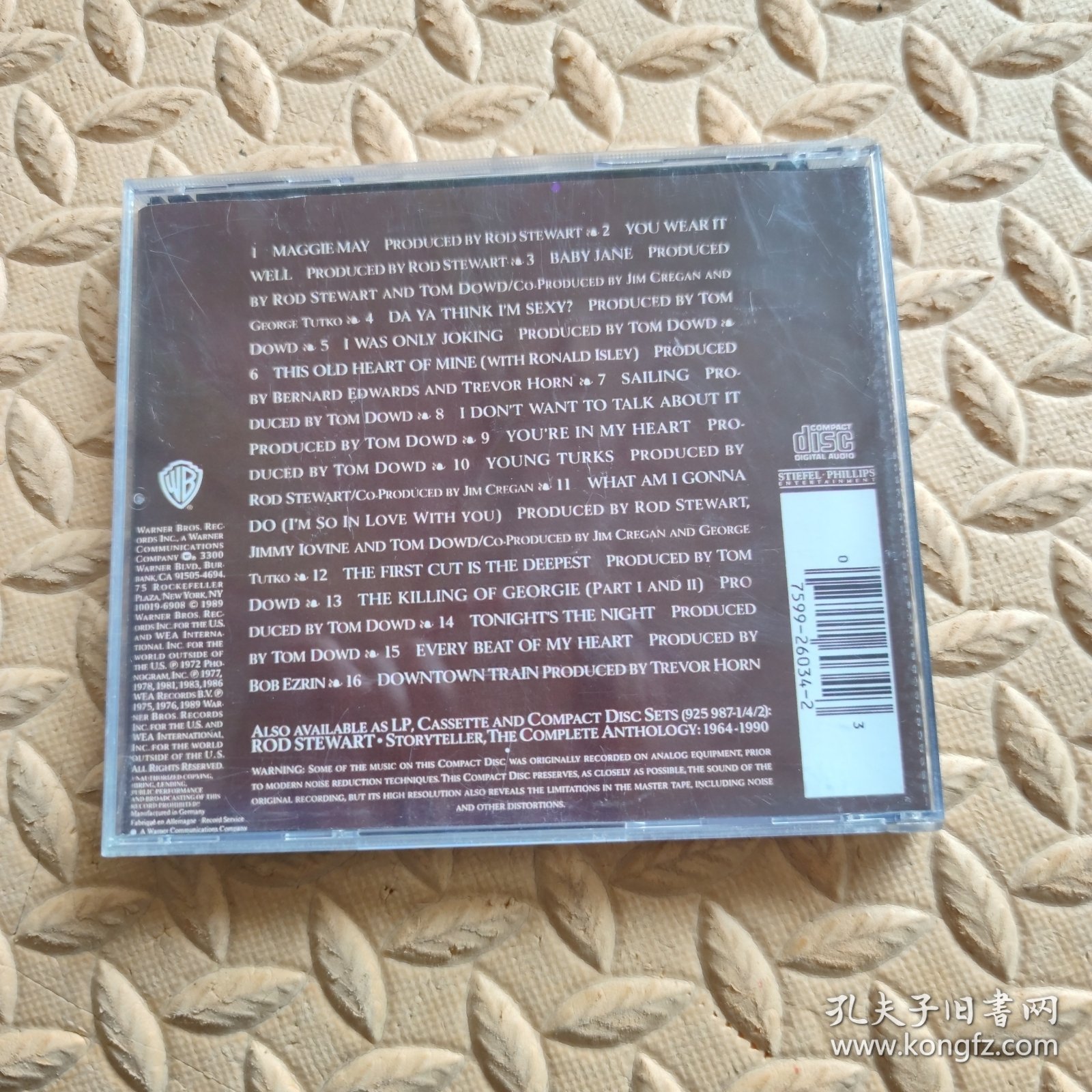 CD光盘-音乐 洛德史蒂伍特 精选 (单碟装)