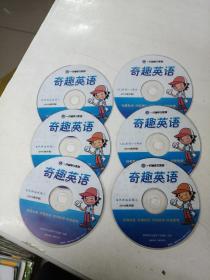 DVD软件版  一分钟学习系列奇趣英语6碟(裸碟)