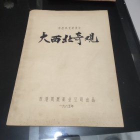 彩色风光纪录片《大西北奇观》（完成台本）