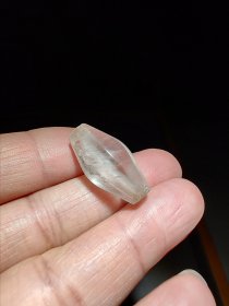 1050 辽金瓜棱水晶珠子 直径13毫米 对孔25毫米 完美品