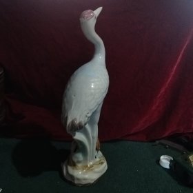 鹤 瓷摆件