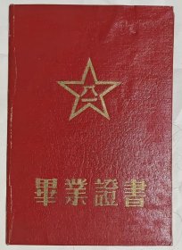 1965年中国人民解放军测绘学院毕业证书（附1983年中国人民解放军院校学历证明书）