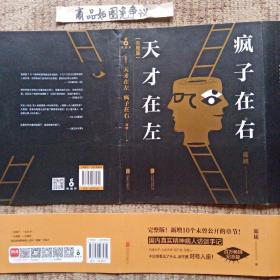 天才在左疯子在右（仅书皮，精装外封）高铭、北京联合出版公司