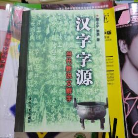 汉字字源：当代新说文解字（品相以图片为准）2005年一版一印1100册，影印本