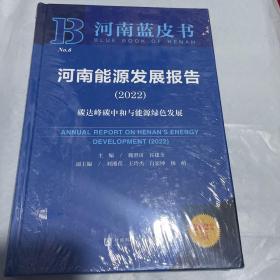 河南蓝皮书：河南能源发展报告（2022）