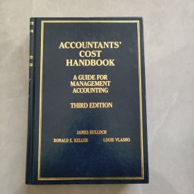 ACCOUNTANTS` COST HANDBOOK 会计师成本核算手册 英文