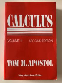 现货 Tom M. Apostol  Calculus, Multi-variable Calculus and Linear Algebra, with Applications to Differential Equations and Probability v. 2 英文原版 微积分 高等数学   阿波斯托尔 阿普斯托