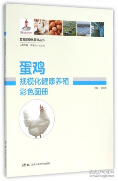 畜禽规模化养殖丛书：蛋鸡规模化健康养殖彩色图册