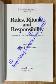 Rules, Rituals and Responsibility: Essays Dedicated to Herbert Fingarette 9780812691658