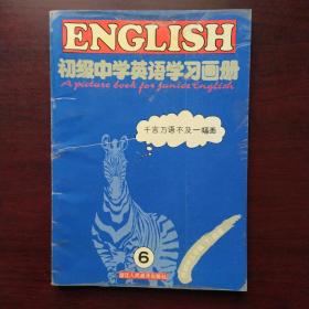 初级中学英语学习画册6(连环画一样的图册)