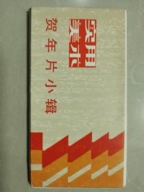 实用美术贺年片小辑【上海人民美术出版社出版，存17张，其中一张背面已写】