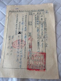 长沙文献    1951年长沙专员公署文稿:恶霸