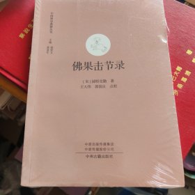 佛果击节录：中国禅宗典籍丛刊