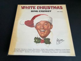 美版 Bing Crosby 克劳斯贝 WHITE CHRISTMAS 世界销量最高的圣诞专辑 无划痕 12寸LP黑胶唱片