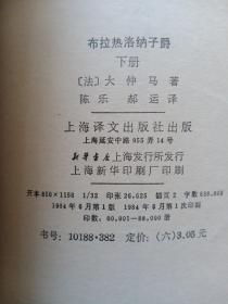 布拉热洛纳子爵（中下）
