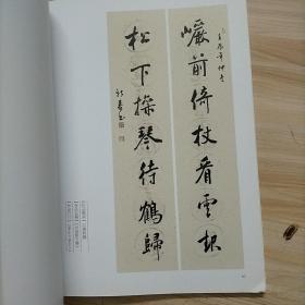 集甲骨文千字文+陈新泰书法作品选（两本合售）