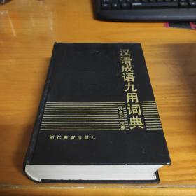 汉语成语九用词典