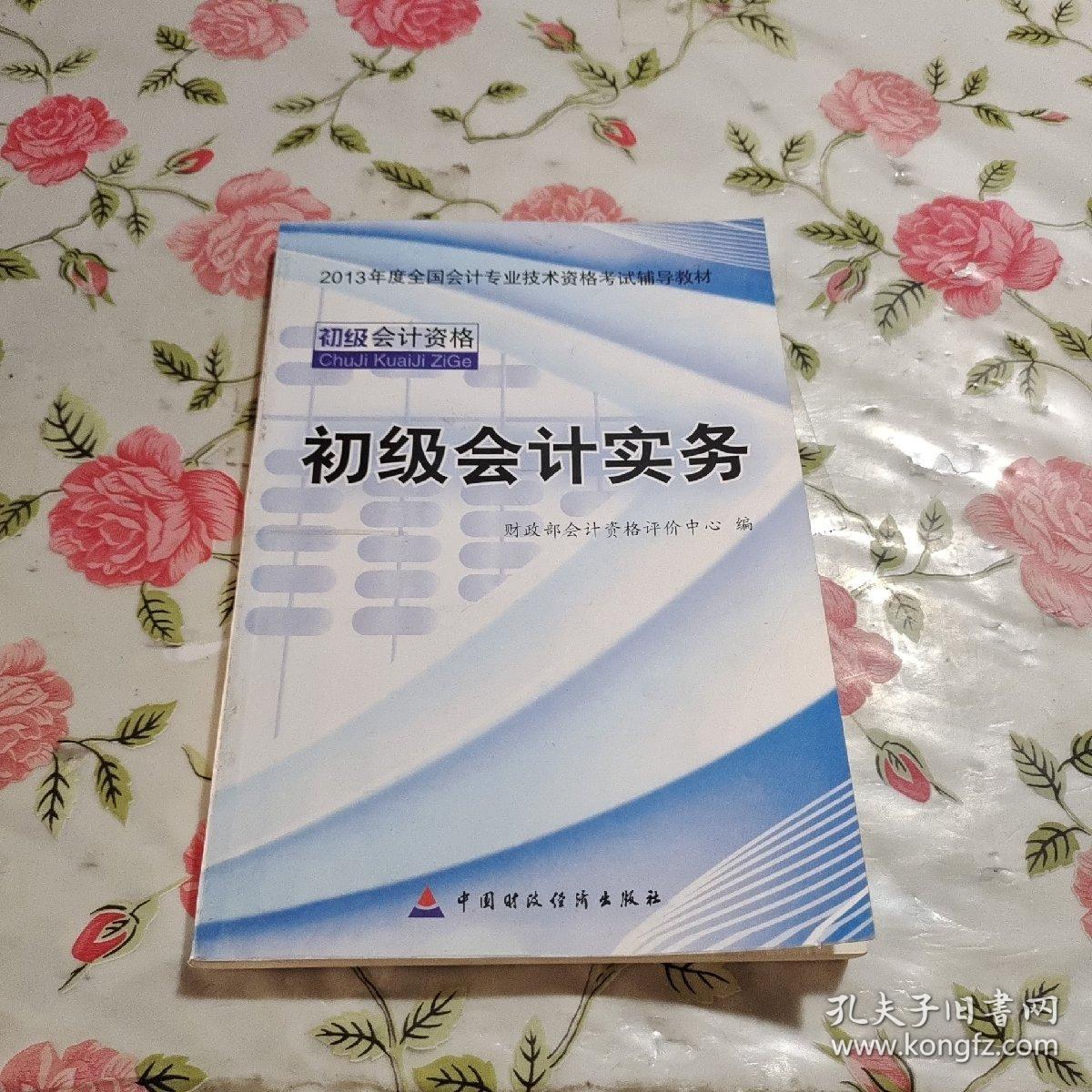 2013全国会计专业技术资格考试辅导教材：初级会计实务