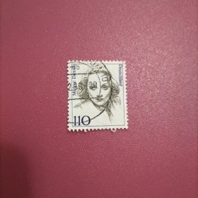 德国信销邮票 1989年 历史女性女电影明星玛琳黛德丽110P （库存 4 ）