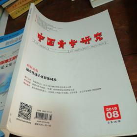 中国青年研究2019/8（特别企划 城市快递小哥群体研究）封面有字