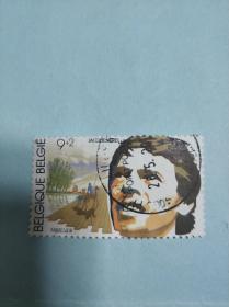比利时信销邮票     名人
