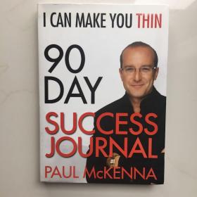 英文原版 I CAN MAKE YOU THIN 90-DAY SUCCESS JOURNAL 我可以让你瘦 90 天的成功日记