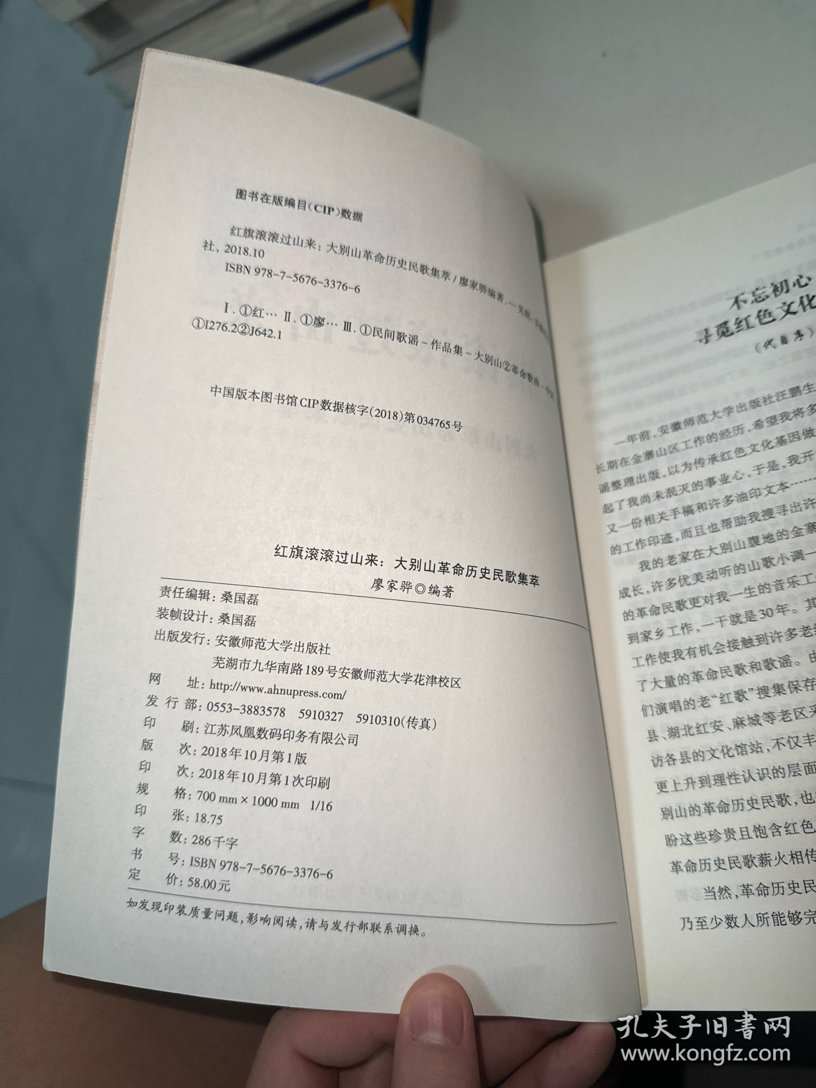 红旗滚滚过山来 大别山革命历史民歌集萃